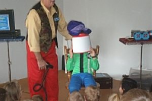 Birthday Party surprises during a Magic Show